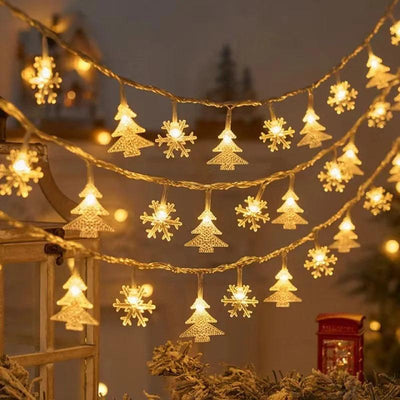 Christmas tree decorations String Lights outdoor 2024 christmas decorations christmas lights decorations 2025 christmas supplies - Luxmartds